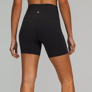 Lululemon Align High-Rise Short 6" in Black